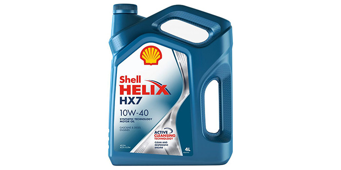 ajnj Shell Helix HX7 10W-40